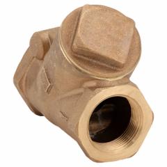 MILWAUKEE VALVE Swing Y Check Valve: Swing, Y-Style Valve Body, 1 1/4 in Pipe Size, FNPT x FNPT, NPT (MPN 515Y 1-1/4"). Key specifications — Brand: MILWAUKEE VALVE.