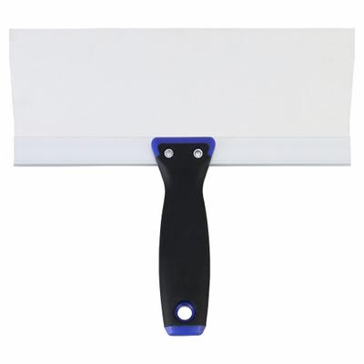 WESTWARD Taping Knife: Bld. Mat. Stainless Steel, Hdl. Mat. Polypropylene/TPR - Corrosion-Resistant Spreading Tools