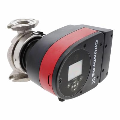 Grundfos Circulating Pump: 1/4 hp HP, 115/230V AC, Stainless Steel, Variable, 29 gpm - Intelligent Inline Circulator Pumps
