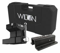 WILTON All Terrain Vise with Case: Heavy Duty, Enclosed, 6 in Jaw Face Wd, 6 in Max Jaw Opening (MPN 10015). Key specifications — attr663938: WILTON; attr669110: 45-56 HRC Steel; attr669112: Vehicle Hitch.