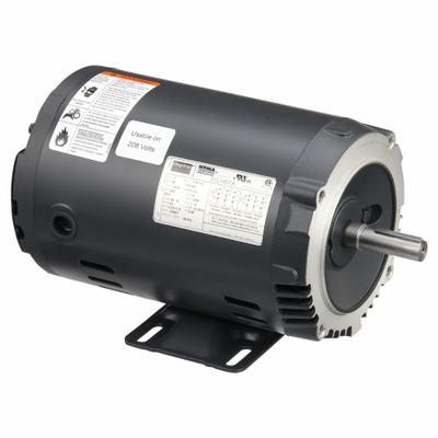 Dayton General Purpose Motor: C-Face/Rigid Base Mount, Open Drip Proof, 1 1/2 hp - C-Face with Rigid Base 3-Phase General Purpose AC Motors