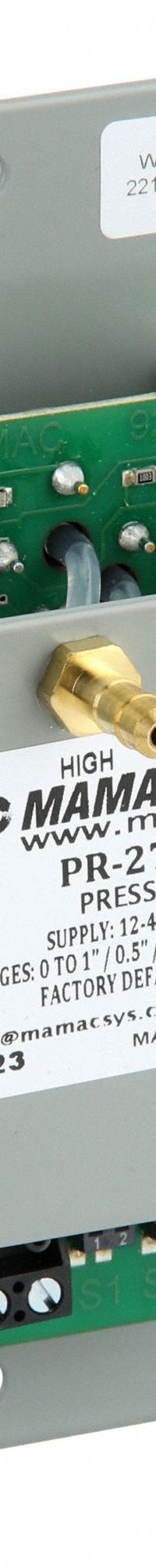 MAMAC Sensor: Mfr Part # PR-275-R2-MA. Key specifications — Manufacturer Part Number: PR-275-R2-MA; Product Type: Electronic Pressure Transducer.