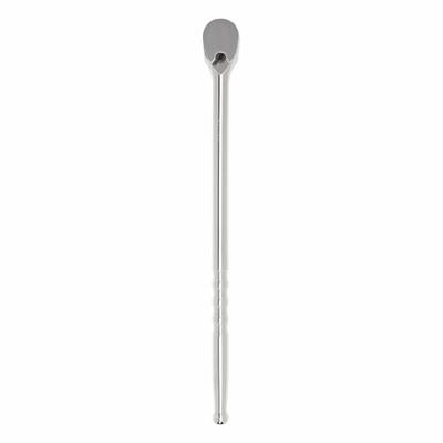 TEKTON Hand Ratchet: Pear, Reversible, 22 in Overall Lg, Polished, 5° Min Arc Swing - Standard-Head Ratchets