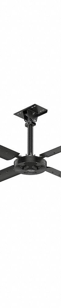 HUNTER INDUSTRIAL Ceiling Fan: 85,466 cfm Airflow, 14 ft Blade Dia, Variable Speeds, 120V AC, Silver (MPN X14-11P-IP-03). Key specifications — Voltage: 120V AC; Light Kit: No; Series: XP; Number of Speeds: Variable; Phase: Single; Current: 8.3 A; Brand: HUNTER INDUSTRIAL.