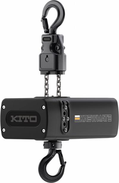 HARRINGTON Electric Chain Hoist: H4 - Heavy Duty, 230V AC, Hook Mounted - No Trolley - Theatre Electric Hoists