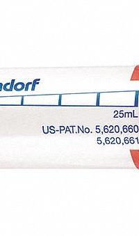 EPPENDORF Pipettor Tip: Sterile, 25,000 ul Capacity, Individually Wrapped, No Filter, Clear, 100 (MPN 0030089685). Key specifications — Brand: EPPENDORF; Color: Clear; Material: Biomedical Grade Plastic; Sterility: Sterile; For Pipette Type: Universal; Includes Filter: No Filter; Configuration: Individually Wrapped.