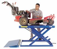 BISHAMON Scissor Lift Table: Electric, 4,400 lb Load Capacity, 39 13/32 in Max Lifting Ht, 230V AC (MPN LX-200WME-H). Key specifications — attr925632: BISHAMON; attr925651: 230V AC; attr925643: Hydraulic.