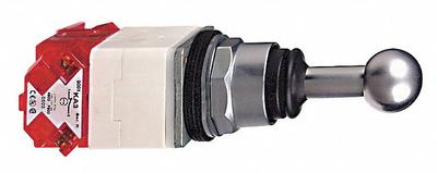 SCHNEIDER Joystick Operator: Horizontal Operation, 2 Positions, 2NC - Joystick Operators with Contact Blocks