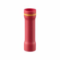 PANDUIT Butt Splice Connector: Red, Vinyl, For Wire Size 12 AWG – 10 AWG, 600 V, Pack Qty 25 (MPN ESV8-ESV10-Q). Key specifications — Brand: PANDUIT.