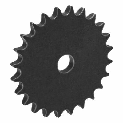 TRITAN Roller Chain Sprocket: No Hub, For Single Strands, 60, 24 Teeth, 5.746 in Pitch Dia - Size 60 Plain-Bore Roller Chain Sprockets