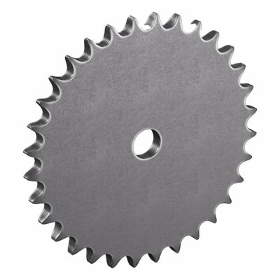 TRITAN Roller Chain Sprocket: No Hub, For Single Strands, 40, 32 Teeth, 5.101 in Pitch Dia - Size 40 Plain-Bore Roller Chain Sprockets
