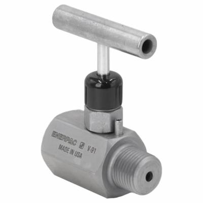 ENERPAC Control Snubber Valve: 4 gpm Max Flow Rate, 1/2 in NPT, 1/2 in NPT - Snubber Valves