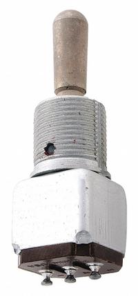 HONEYWELL Toggle Switch: 3 Position, 3 Connections, SPDT, Solder Lug Connection, TW Series (MPN 11TW1-7). Key specifications — AC Contact Rating: 5 A @ 120 V; Switch Function Configuration: Momentary On/Off/Momentary On; Brand: HONEYWELL; Series: TW.