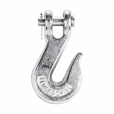 Dayton Grab Hook: 5,400 lb Working Load Limit, 43 Hook Grade, Carbon Steel - Narrow-Opening Grab-Hooks