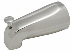 BRASSCRAFT Diverter Tub Spout: 1/2 in Connection Size, Slip-Fit Connection, 5 1/8 in Spout Reach (MPN SWD0422). Key specifications — Tub Spout Connection Type: Slip-Fit; Trim Finish: Chrome; Tub Spout Material: Zinc; Brand: BRASSCRAFT.