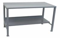 JAMCO Workbench: Fixed Ht, Steel, 60 in x 30 in, 3,000 lb Overall Load Capacity, Gray (MPN UA360GP). Key specifications — Brand: JAMCO.