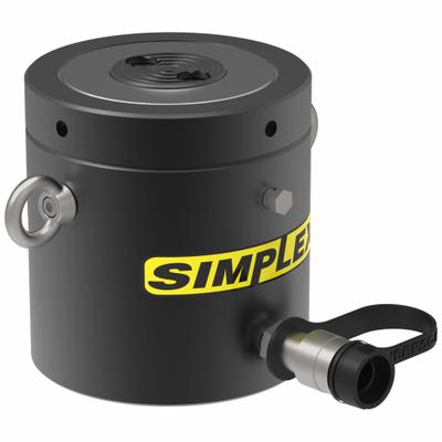 SIMPLEX Lock Nut Hydraulic Ram: 105 ton Nominal Capacity, 2 in Nominal Stroke Lg - General Purpose Lock Nut Rams