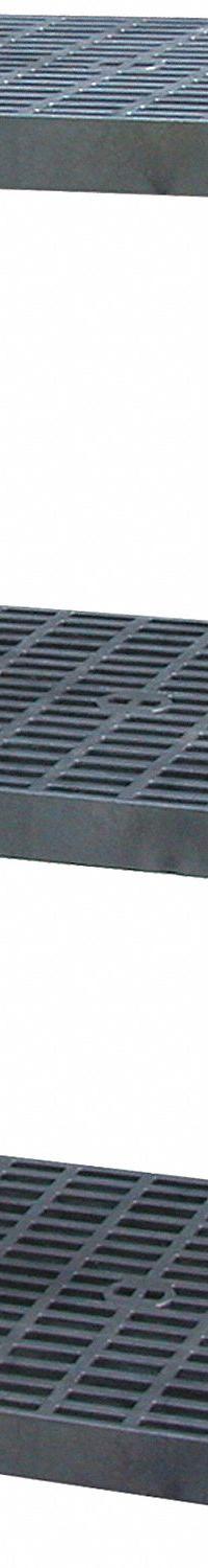 STRUCTURAL PLASTICS Plastic Shelving: 36 in x 24 in, 51 in Overall Ht, 3 Shelves (MPN S3624X3). Key specifications — Resistance Properties: Corrosion-Resistant; Frame Material: Plastic; Shelving Material: High Density Polyethylene; Brand: STRUCTURAL PLASTICS.