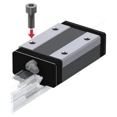 THK Linear Guide Carriage: For 23 mm Rail Wd, Ball, SR Radial Rail Guide - THK SR Series Ball Carriages