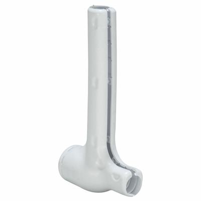 TRUEBRO Angle Valve And Supply Cover: Vinyl, White - Trap & Pipe Coverings