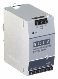 SOLAHD Surge Protection Device: Single Phase, 120V AC, 1 Poles, 2 + Ground Wires, L-G/L-N/N-G, 5kAIC (MPN STFE20010N). Key specifications — Voltage: 120V AC; Number of Wires: 2 Wires + Ground; Modes of Protection: L-G; Max. Continuing Operating Voltage: 150 V AC; Voltage Protection Rating: 500V (L-G, N-G); Short Circuit Current Rating: 5kAIC; Filtering: Yes; Enclosure Material: Metal.