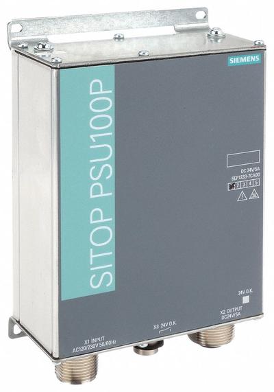 SIEMENS DC Power Supply: Wall, 120 W Output Power - Rated, 5 A Current - Output - Wall-Mount DC Power Supplies