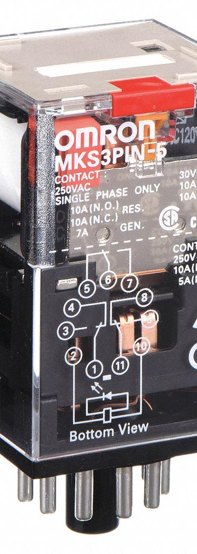 OMRON General Purpose Relay: Socket Mounted - Socket-Mounted Relays