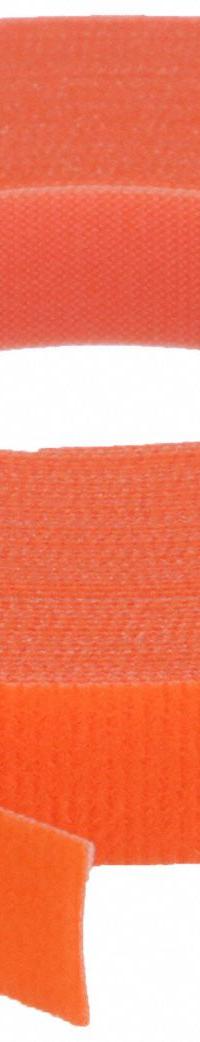 VELCRO BRAND Hook-and-Loop Cable Tie Roll: 75 ft Lg, 0.75 in Wd, 50 lb Tensile Strength, Orange (MPN 176067). Key specifications — Color: Orange; Material: Polypropylene; Brand: VELCRO BRAND.