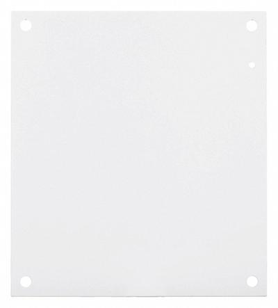 HUBBELL-WIEGMANN Interior Panel: Back Panel Panel, 13 in Overall Ht, 15 in Overall Wd - Interior Mounting Panels