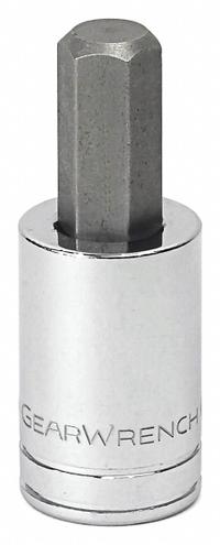GEARWRENCH Socket Bit: 1/2 in Drive Size, Hex Tip, 5/8 in Tip Size, 2 31/64 in Overall Lg, SAE (MPN 80656). Key specifications — attr1204765: Fixed Insert; attr1204767: GEARWRENCH.