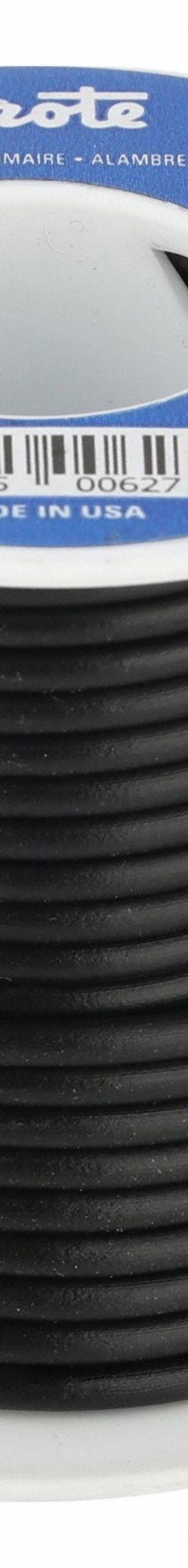 GROTE Primary Automotive Wire: GPT, 25 ft, 1 Conductor, 18 AWG, Black, 60 V Volt (MPN 89-9002). Key specifications — Brand: GROTE.