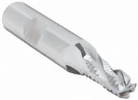 CLEVELAND Roughing End Mill: Cobalt, 4 Flute, Coarse Pitch, 3/8" Mill Dia, 3/4" LOC, 2-1/2" OAL (MPN C31178)
