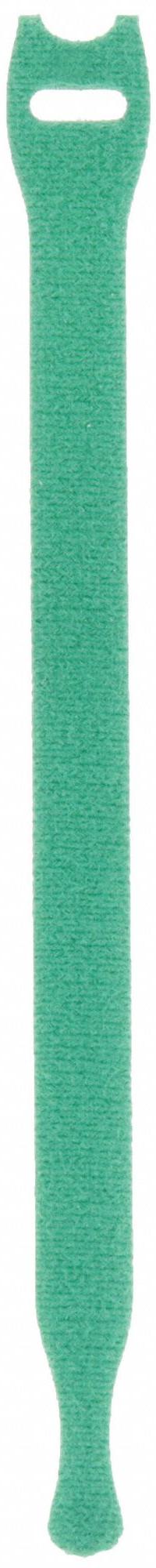 VELCRO BRAND Perforated Back to Back Strap: 8 in Lg, 2.00 in, 0.75 in Wd, Nylon/Polypropylene, 45 PK (MPN 176043). Key specifications — Max. Bundle Dia.: 2.00 in; Material: Nylon; Color: Green; Brand: VELCRO BRAND.