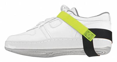 SCS Hi-Visibility Grounding Strap: Heel Grounder, Yellow, Hook and Loop Fastening - Heel Grounding Straps