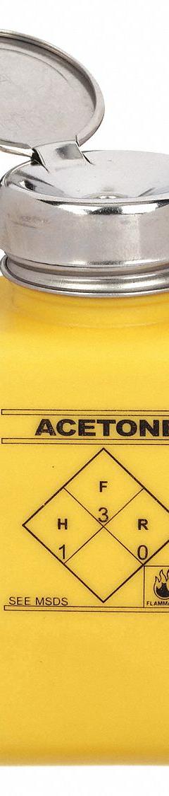 MENDA Dropper Bottle: HDPE, 177.4 mL, 6 fl oz, Acetone, Closure Included, Dropper, Non-Sterile (MPN 35277). Key specifications — attr1369985: Yellow; attr1369995: Silver; attr1370000: Yes; attr1370012: MENDA; attr1369996: Yes; attr1369956: Acetone.