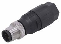 IFM M12 Circular Connector: A Coded, 4 Pin, M12 Male Thread, IP67, IDC, Straight, Nylon (MPN E11144). Key specifications — Connector Body Type: Pin; Coding: A; Brand: IFM; Voltage Rating: 250V AC; Thread Size: M12; Mounting Type: Front Mounting; Mounting Style: Male Thread; IP Rating: IP67.