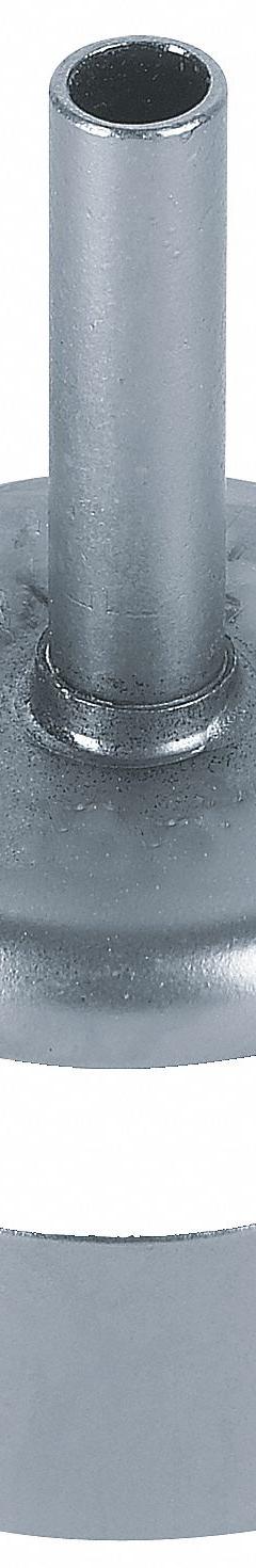 STEINEL Nozzle: 1 13/16 in Overall Lg, 1 13/16 in Overall Wd, 2 1/2 in Overall Ht, Reducer (MPN 7mm Reducer/ HB 1750). Key specifications — attr1256778: Reducer; attr1256780: Tubing; attr1256781: 7mm Reducer/ HB 1750; attr1256791: STEINEL; attr1256766: SV 750; attr1256772: Nozzle.