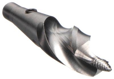 EAGLE TOOL US Cable Drill Bit: 3/4 in Drill Bit Size, 5 in Overall Lg, Carbon Steel - Interchangeable Head & Shank Cable Drill Bits