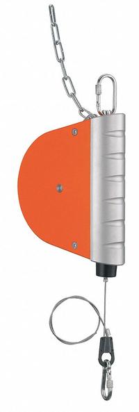 PACKERS KROMER Tool Balancer: Ratchet Locking, 17.6 lb Max. Tool Wt, 9.74 ft Cable Lg, Nylon, 7222 (MPN 7222-02). Key specifications — attr215471: 8.82 to 17.63 lb; attr215474: Nylon; attr378752: Yes; attr215463: PACKERS KROMER.