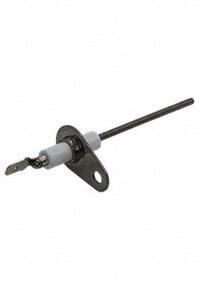 Flame Sensor: OEM, Hot Surface Ignition, Straight, 3 in Probe Lg, Quick Connect Terminals (MPN 10-6830). Key specifications — Probe Tip Angle: Straight; Electrical Connection Type: Quick Connect Terminals; Brand: ROBERTSHAW; Replacement for OEM Brand: Goodman; Replacement for OEM Part Number: 0130F00010; Product Type: Flame Sensor.
