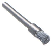 DREMEL Rotary Tool Brush: 1/8 in Brush Dia, Cup Brush, Straight, Mounted, Carbon Steel, 2 PK (MPN 443-02). Key specifications — attr1097267: DREMEL; attr1097272: Mounted; attr1097273: Cup Brush; attr1097274: Straight.