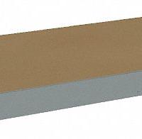 TENNSCO Shelf: 42 in x 18 in, 2,250 lb Load Capacity, Particleboard, Gray, Shelf (MPN ZLES-4218D). Key specifications — Decking Material: Particleboard; Includes: (4) Beams; Decking Finish: Unfinished; Shelf Configuration: Single Straight; Color: Gray; Frame Material: Steel; Brand: TENNSCO; Frame Finish: Zinc Plated.