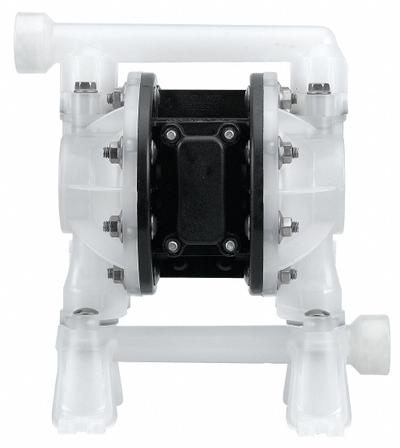 ARO Double Diaphragm Pump: Polypropylene Body, 3/4 in, NPT Connection, 16.3 gpm - Polypropylene Housing AODD Pumps