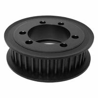 APPROVED VENDOR Timing Belt Pulley: Curvilinear, Bushed, For HTD Timing Belt Section, 80 Teeth (MPN QD80-8M-20). Key specifications — Brand: APPROVED VENDOR; Finish: Black Oxide; For Belt Series: PowerGrip® HTD®; For Bushing Size: SDS.