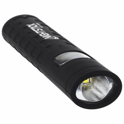 NIGHTSTICK Dual Light Flashlight: 90 lm, 3 hr Run Time at Max. Brightness, 50 m Max Beam - Flashlights
