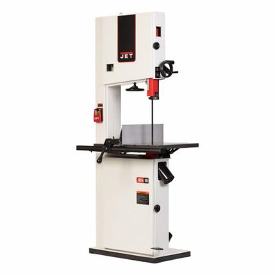 JET Band Saw: Vertical, 115V AC, 18 in Throat Dp - Vertical - Single-Speed Wood-Cutting Band Saws