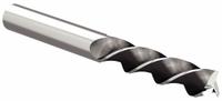 WIDIA HANITA Square End Mill: Carbide, 3 Flute, 1/2" Mill Dia, 2-1/4" LOC, 4-1/2" OAL (MPN 3A29E13026SZT UNCOATED)
