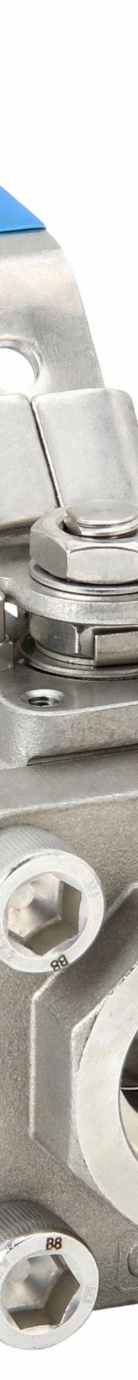MILWAUKEE VALVE Manual Two-Way Ball Valve: 1 in, Stainless Steel, Straight, Socket x Socket (MPN 35FSS1NLL-100). Key specifications — Brand: MILWAUKEE VALVE; Seat Material: Polymer; Handle: Locking Lever.