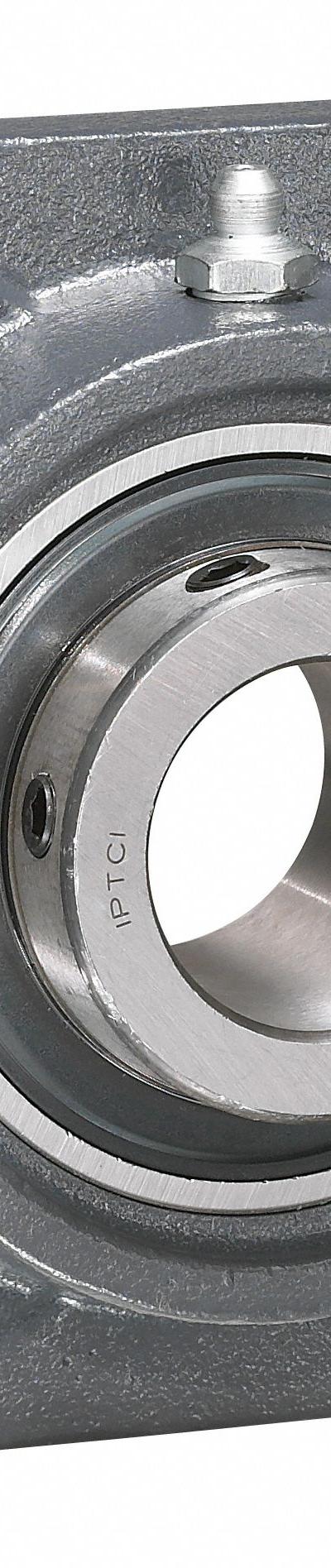 IPTCI BEARINGS Flange Mount Bearings: Radial Ball - High-Temperature Food-Grade Flange-Mount Ball Bearings
