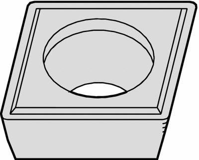 WIDIA Diamond Turning Insert: CPHH21205 - Diamond Indexable Turning Inserts